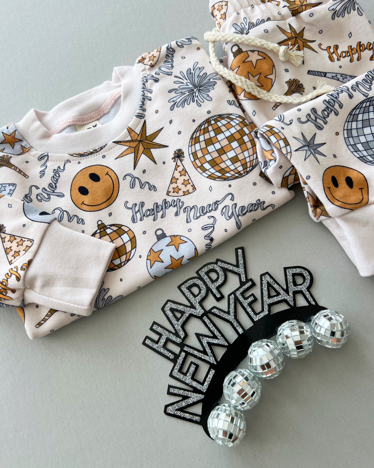 baby new years outfit jogger set kids new year outfit sweatshirt and jogger set for baby new years 