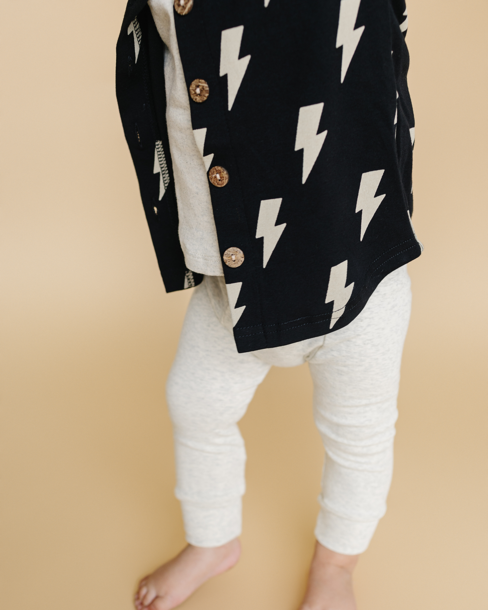 baby black shacket lightning bolts button up cotton jacket kids lightning bolts button up shacket for fall 