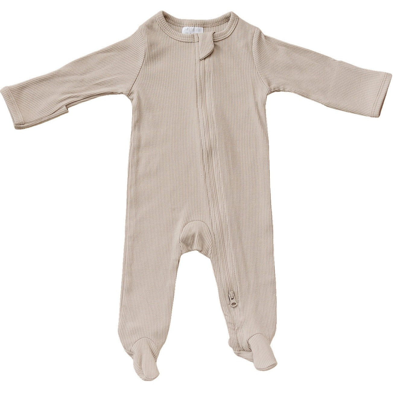 Baby Oatmeal organic cotton zip up pj kids organic cotton pajama baby