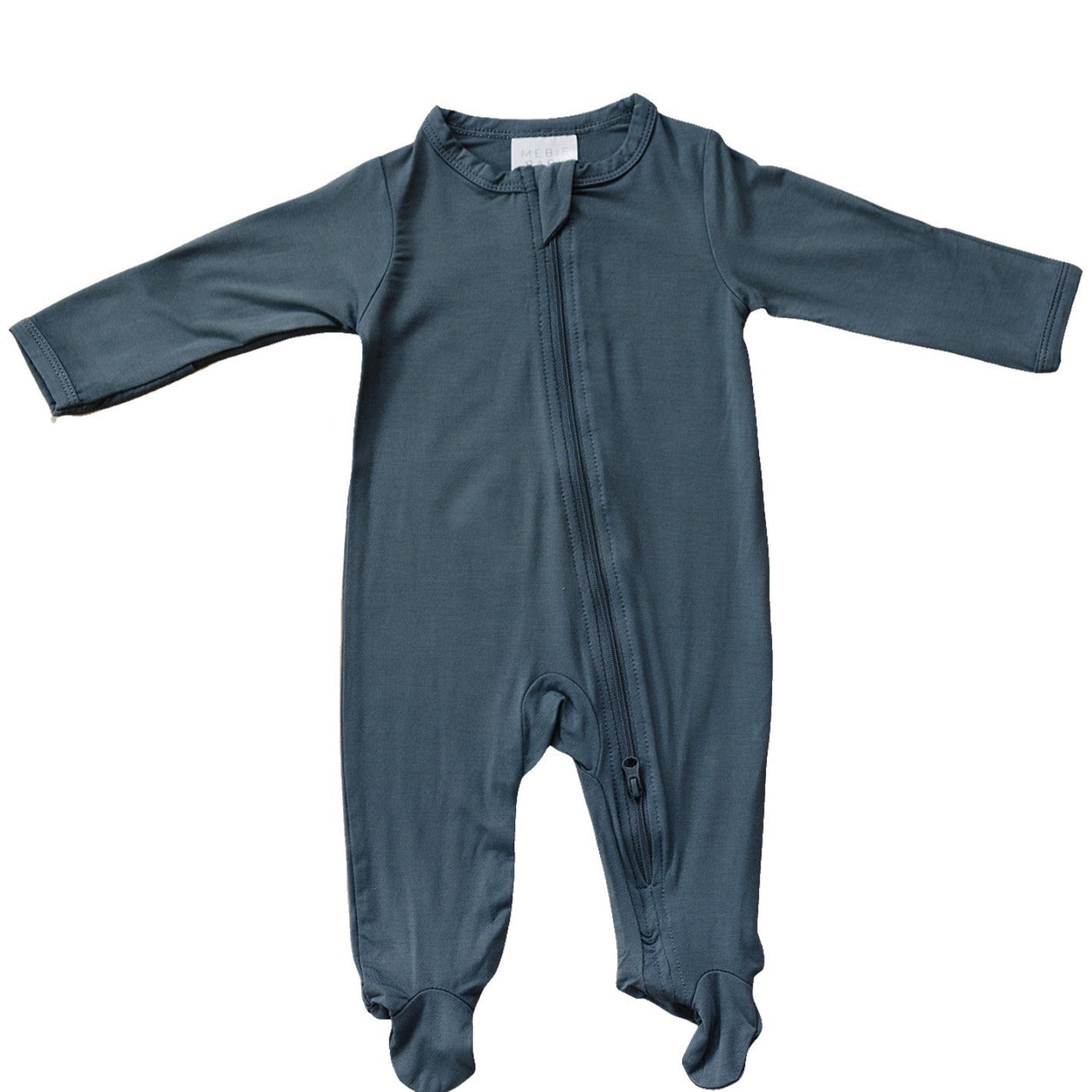 newborn baby bamboo pj zip up pajamas viscose bamboo kids charcoal