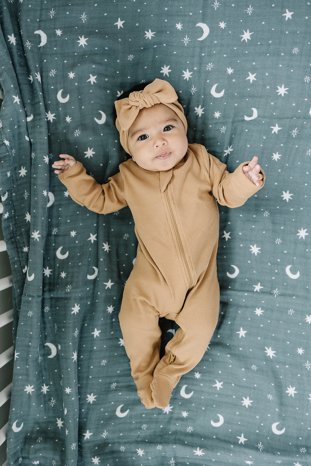 light brown bow baby girl headband with bow almond mocha bowed headband girls 