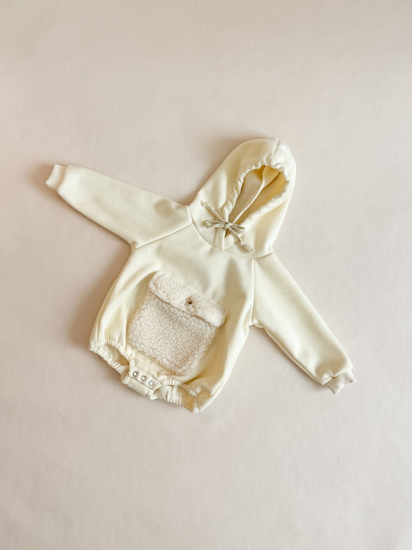 baby fleece cotton bubble romper sweatshirt kids fleece pocket romper baby snap sweater romper long sleeve kids 