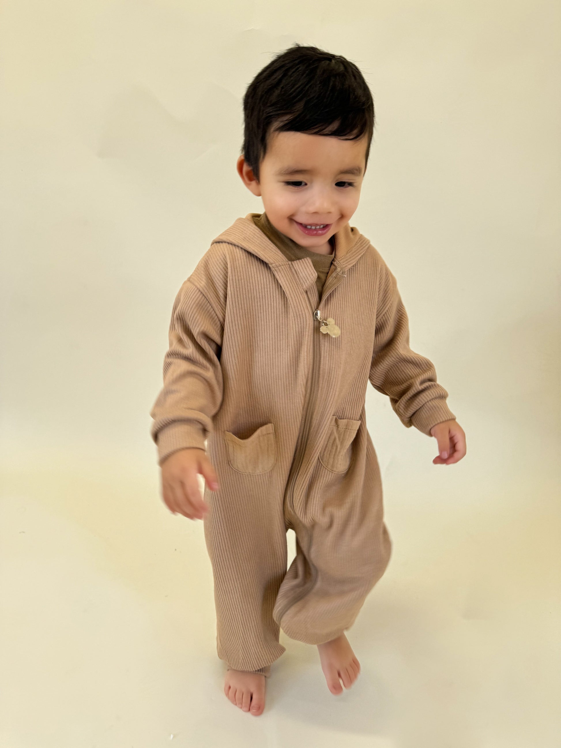 baby zip romper kids neutral zip up jumpsuit baby mickey mouse zip up hooded sweater suit kids