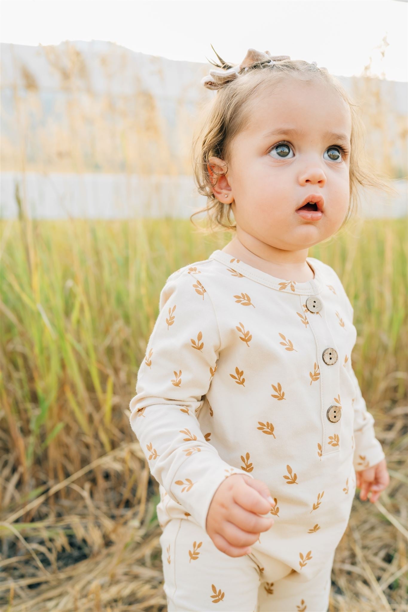 baby cotton fall romper cream kids cotton jumpsuit autumn leaves cream play suit baby long sleeve romper 