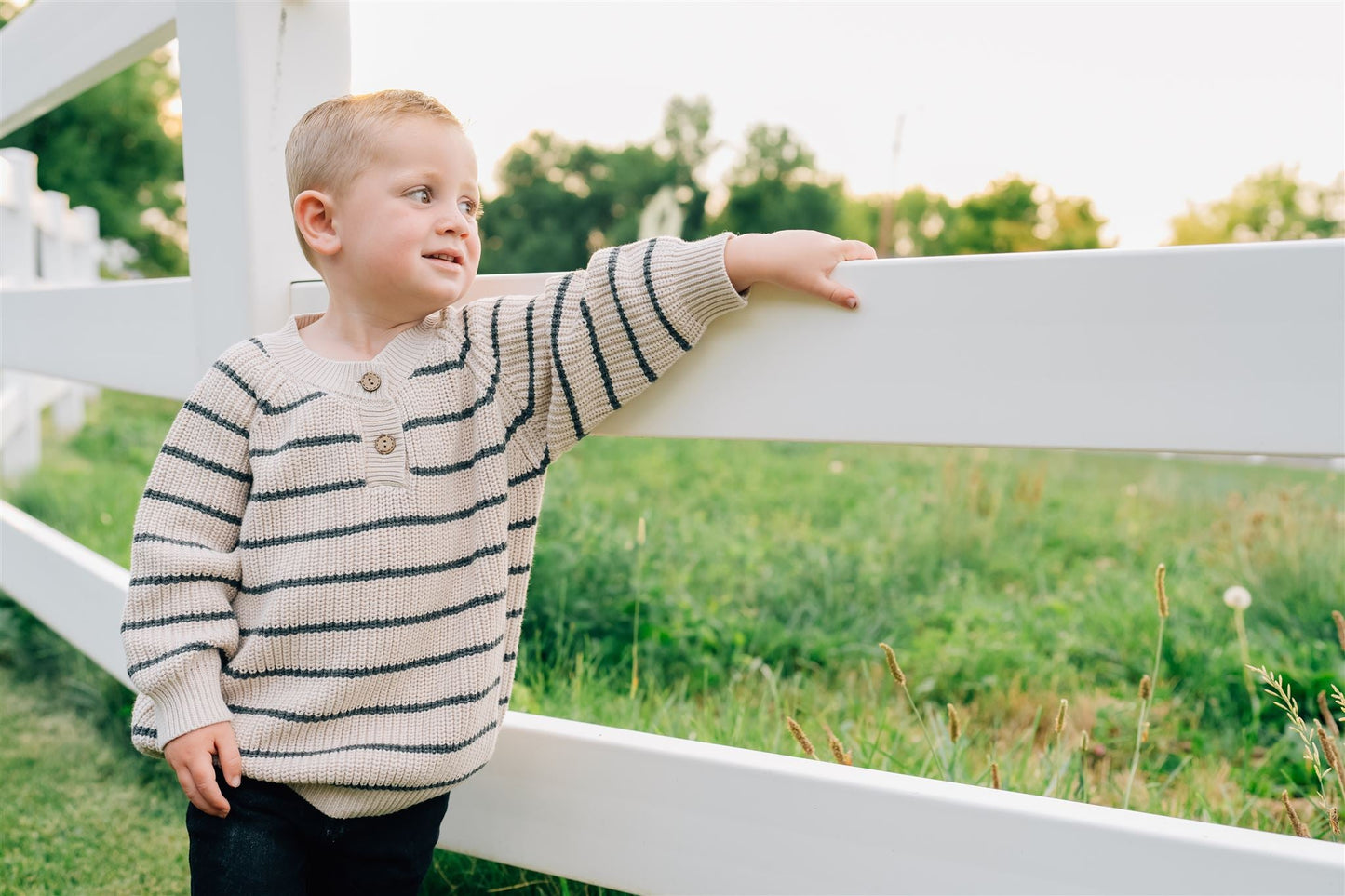 baby striped cotton sweater kids knit cotton sweater autumn