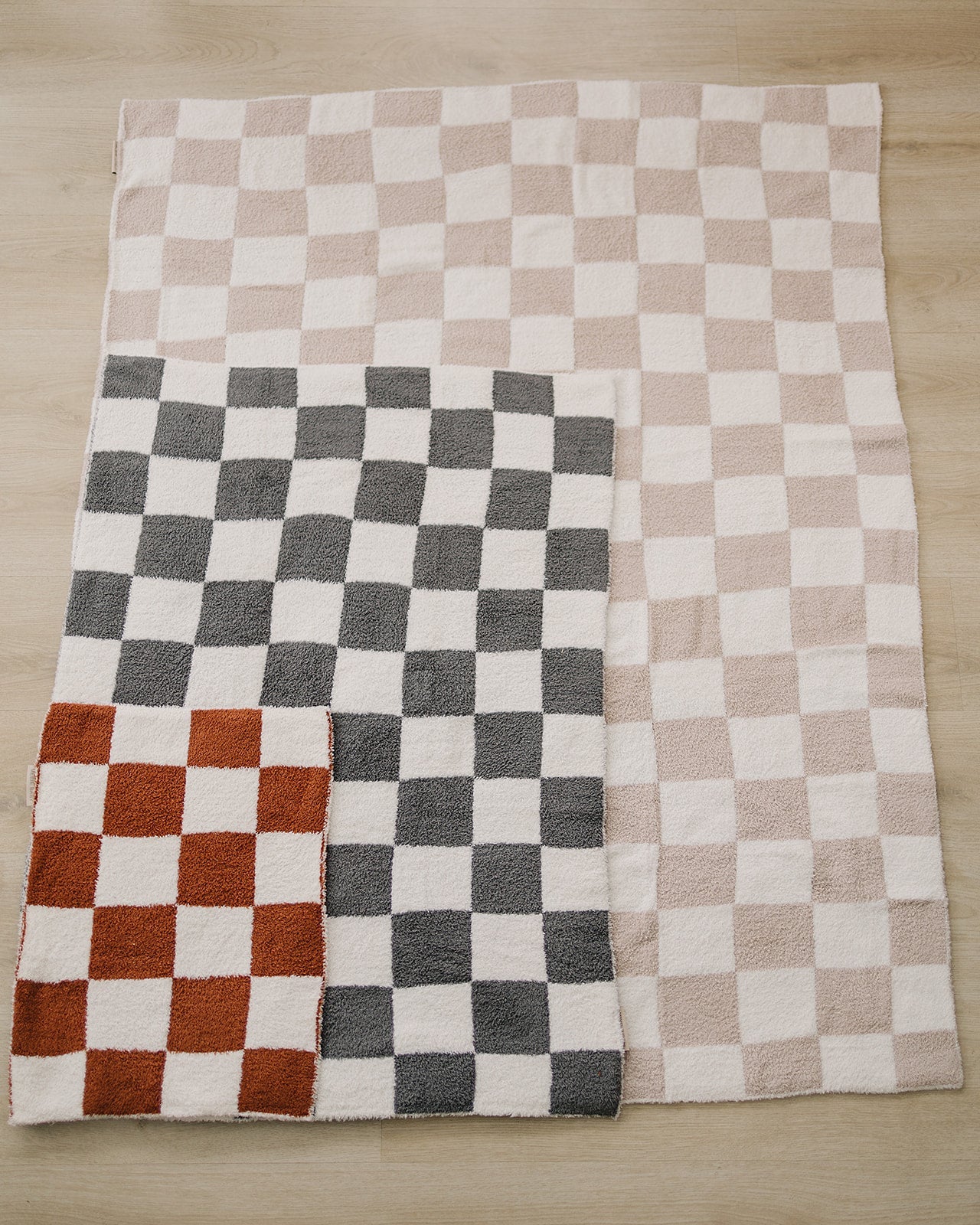 plush baby blanket checkered gray and white kids plus blankey newborn plush soft blanket checkered