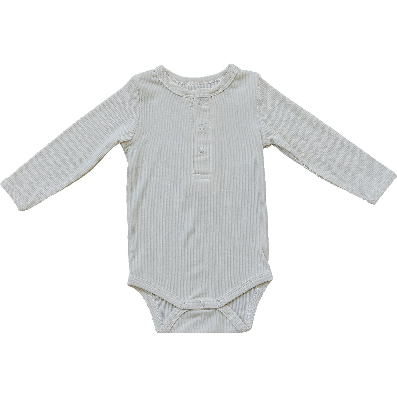 baby cotton longe sleeve onesie kids organic cotton longe sleeve body suit cream white ribbed cotton baby