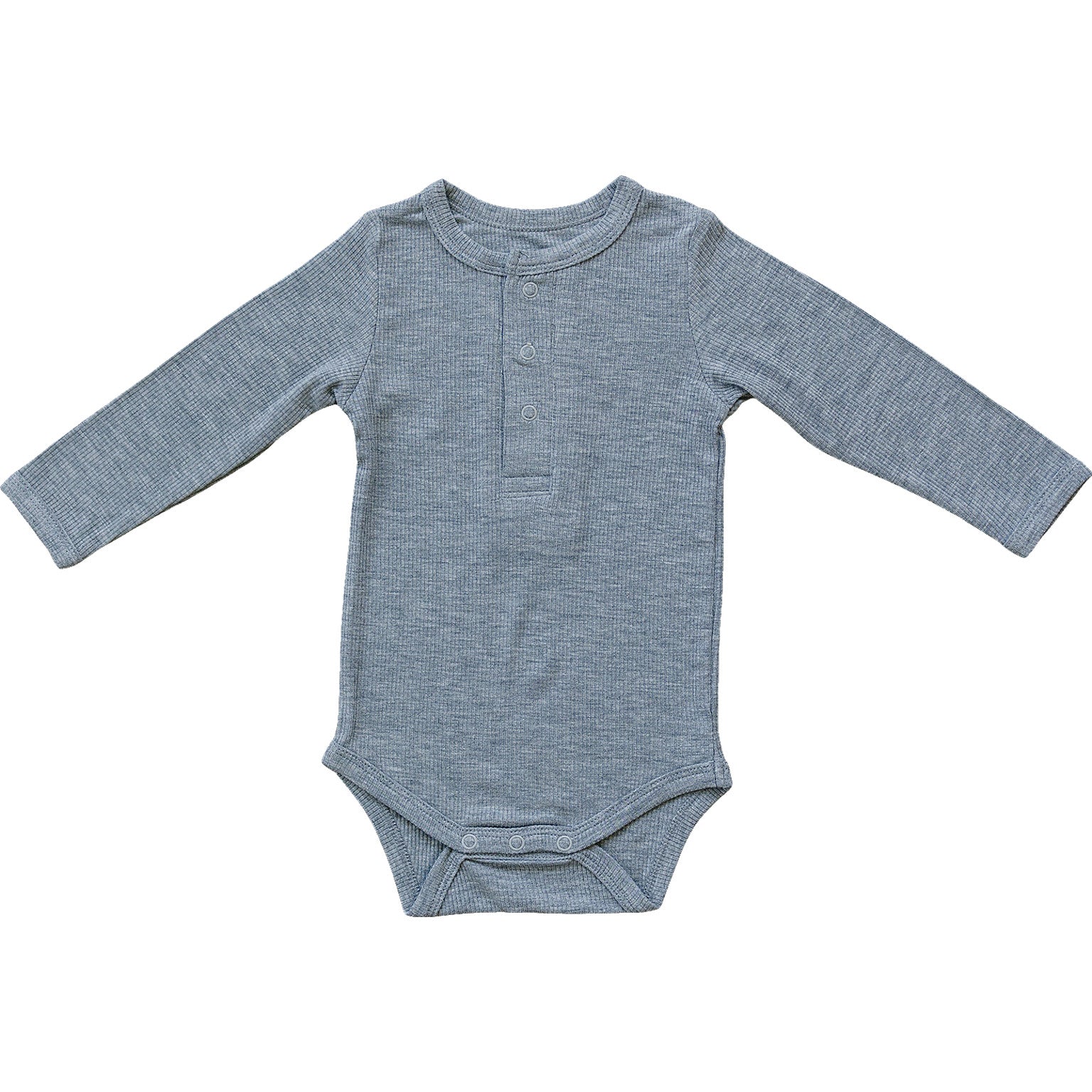 heather gray baby long sleeve organic cotton onesie kids snap bodysuit gray organic cotton long sleeve onesie baby 