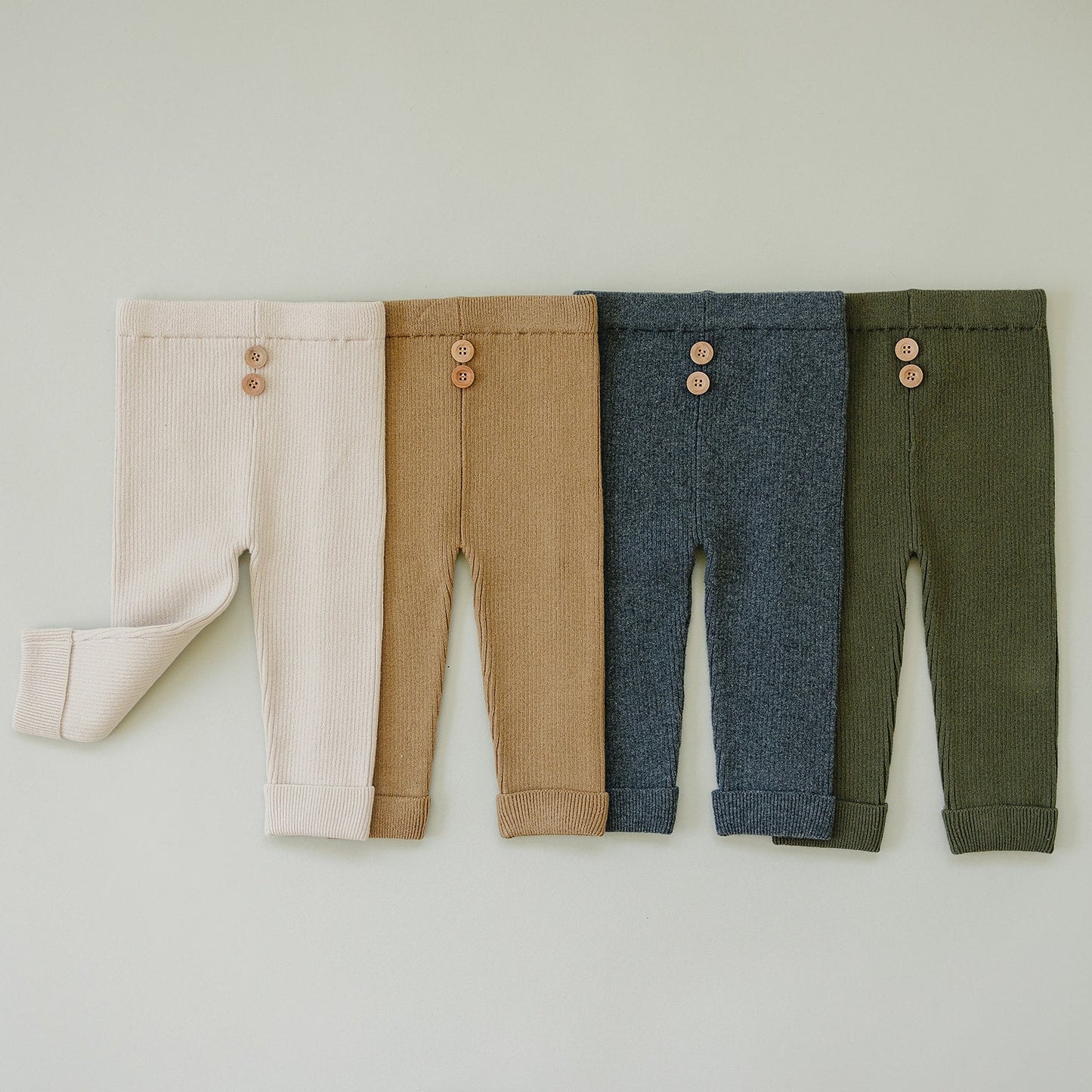 toffee baby organic cotton leggings kids ribbed cotton pants organic baby toffee neutral pant kid