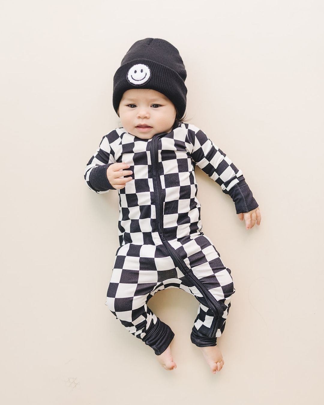 viscose bamboo baby checkered zip romper kids zip up baby bamboo black and white checkered jump suit kids bamboo