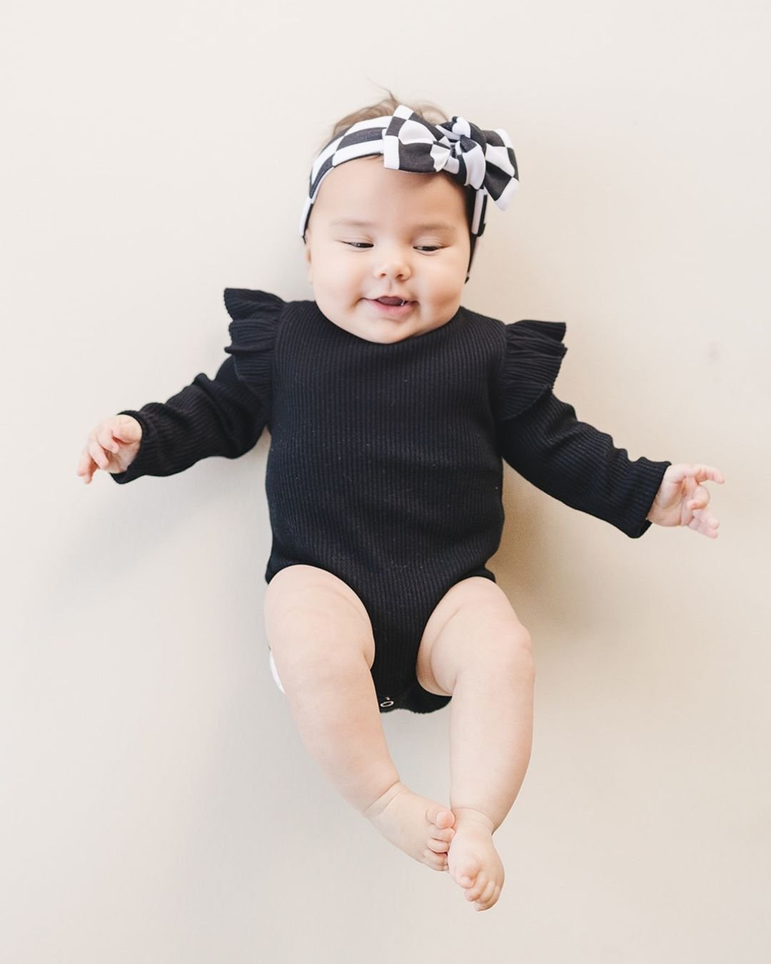 bamboo black and white checkered bow baby girl headband with bow black white checker bowed headband girls bamboo