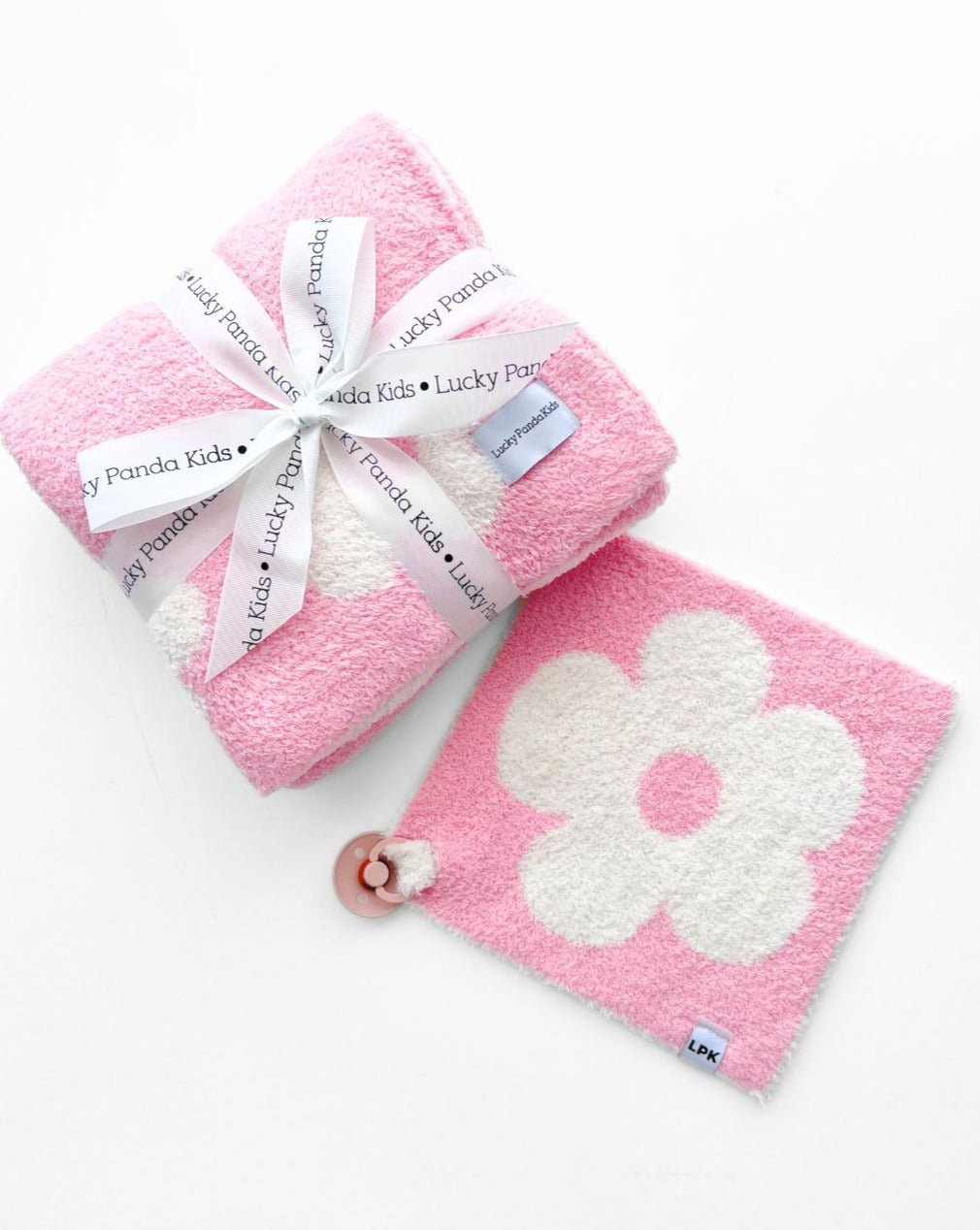 baby girls pink plush lovey fuzzy lovey binky blanket mini fuzzy blankey lovey plush binkey blanket