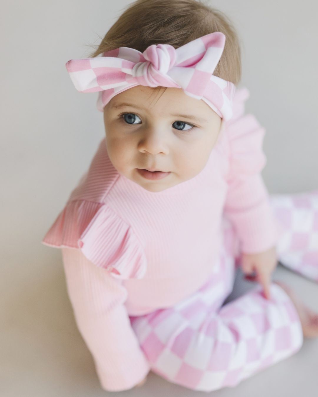 newborn girls pink cotton ruffle onesie long sleeve baby girl pink romper ruffle sleeves jumpsuit cotton 