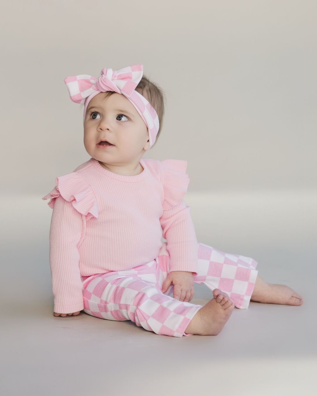 newborn girls pink cotton ruffle onesie long sleeve baby girl pink romper ruffle sleeves jumpsuit cotton 