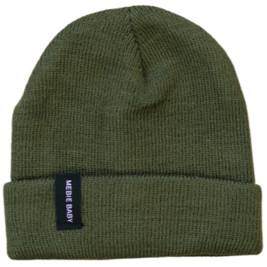 baby green beanie hat kids 