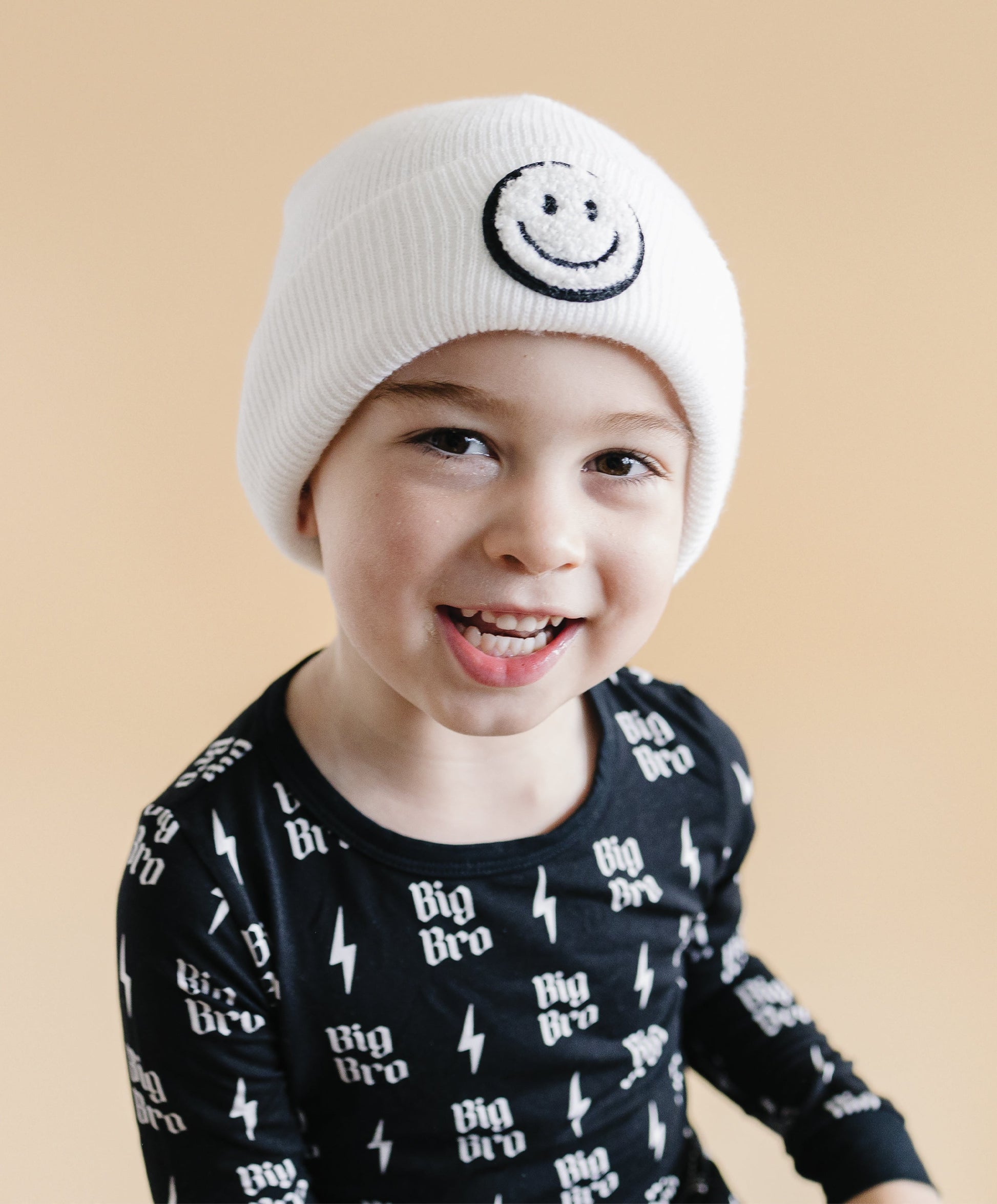 bamboo boys two piece set big bro brother big lounge set black and white lightning bolt two piece big brother outfit 