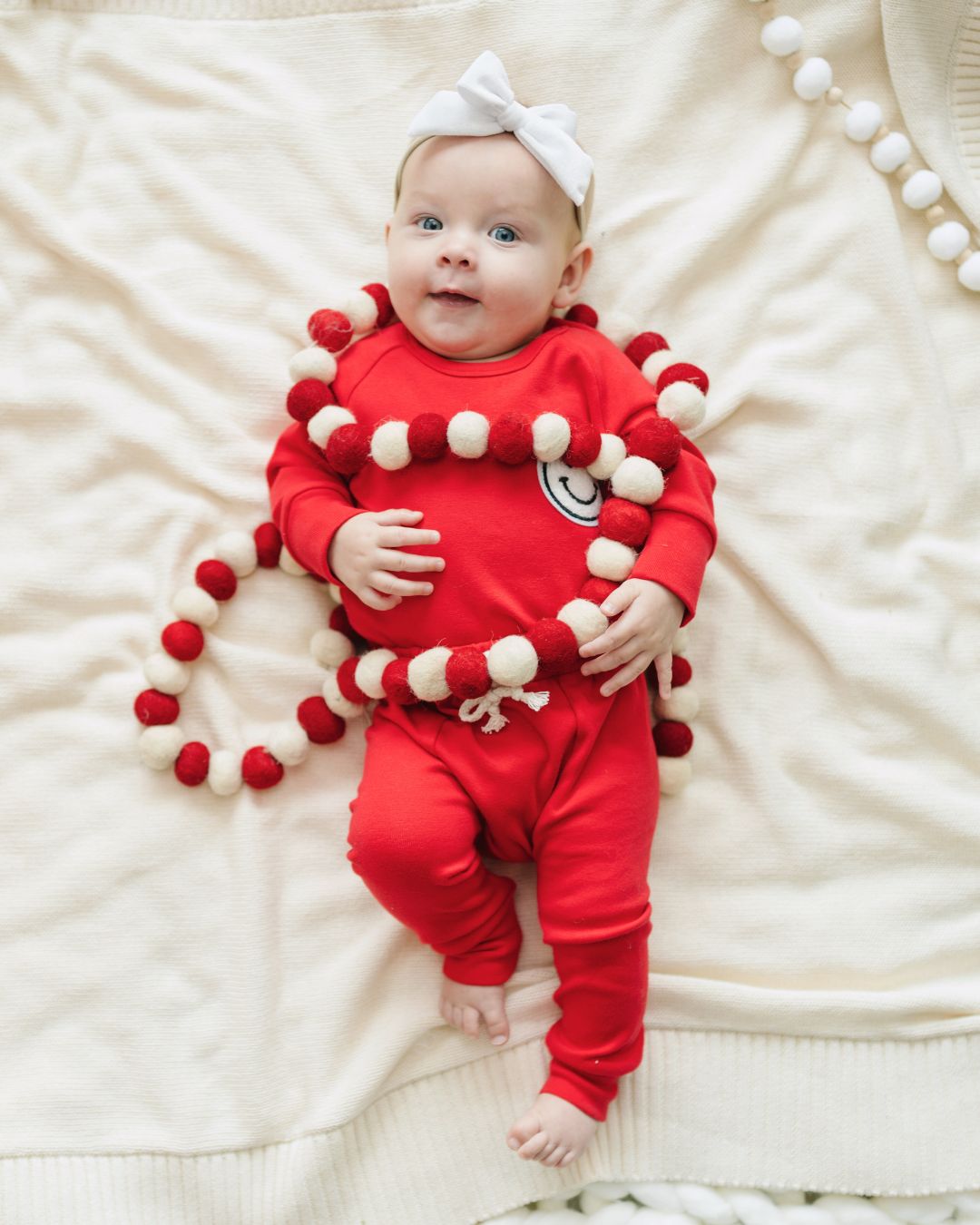 baby cotton lounge set red kids two piece lounge set cotton babies red smiley face set pants and long sleeve 