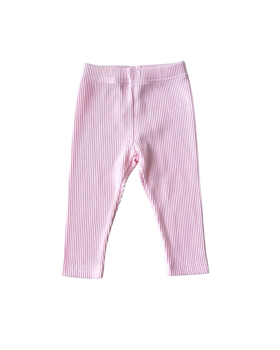 Ribbed Leggings | Pink